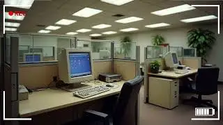 Quiet Office Escape &ndash; Cozy 2000s Ambience with Lofi Beats