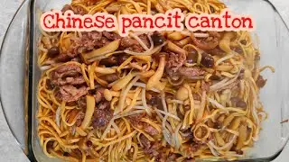 Chinese pancit canton easy recipe