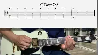 C Dom7b5 / Guitar Lesson / Tabs