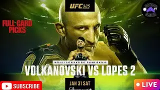 UFC 325 | FULL CARD Breakdown & Picks