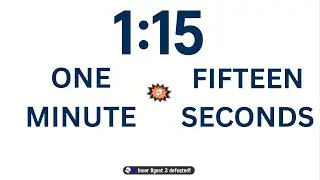 A Clip Of Me Beating Inner Agent 3 in 1minutes and 15 seconds