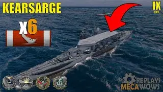 AIRCRAFT CARRIER?? Kearsarge 6 Kills & 160k Damage | World of Warships Gameplay