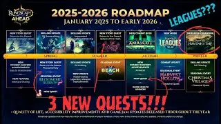 RuneScape 3 2025-2026 ROADMAP Overview!!