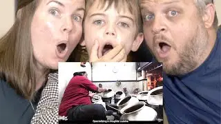 INDIAN STREET FOOD TOUR IN OLD DELHI, INDIA | BEST STREET FOOD IN INDIA! | FAMILY REACTION