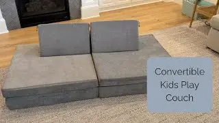 Yourigami Kids Play Couch Review | Modular Toddler Sofa