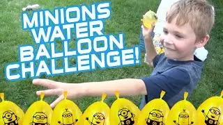 Minions Water Balloon Challenge | Kids Wild Ride | Bunch O Balloons Zuru