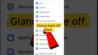 Glance Wallpaper Kaise Hataye 2025 | Lock Screen Se Glance Hatao Asaani Se | how to turn off glance