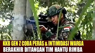 KKB GEN Z BESAR KEPALA,PERAS DAN INTIMIDASSI WARGA SIPIL,DIPAKETKAN TIM SNIPER DI MARKAS SENDIRI