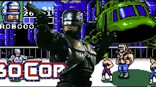 RoboCOP Vs Enter The Double Dragon Infinity 2025 + Download - OpenBOR Games 2026 Nes 8 bit style