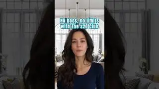 No boss, no limits with The $20 Club 💸Earn cashback, build passive income, and get paid weekly!