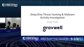 CSS24: Deep Dive Threat Hunting & Malware Activity Investigation