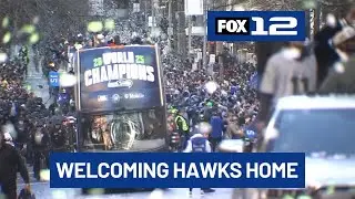 750K fans flood Seattle streets to welcome Seahawks home from Super Bowl LX win