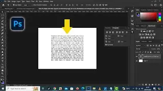 How To Align Text into Square in Photoshop!!