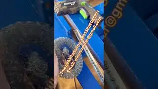 Full automatic machine #sponge #scourer #cleaningtools