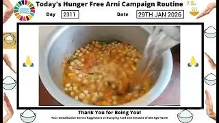 2311 Day Hunger Free Arni Campaign Routine 29 January 2026