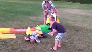 Step2 Up & Down Roller Coaster Jousting Fail