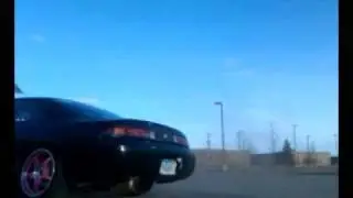 240sx Turbo ka24de s14a kouki figure 8 and drift with no brakes!