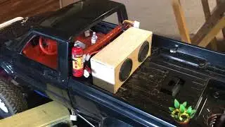 High powered RC car/truck Bluetooth speaker pt 3