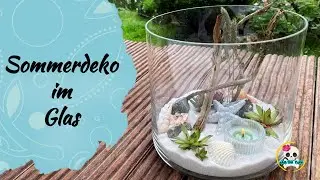 SOMMERDEKO im Glas 🌾🌞🌾