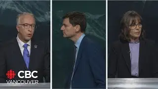 B.C. party leaders trade jabs at televised debate