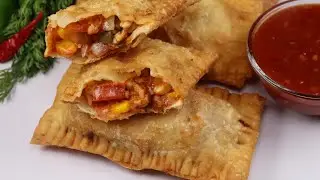 PIZZA McPuff(Ramadan Special ) By Recipes of the World