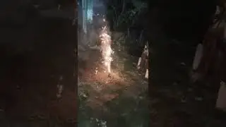 Magic Diamond Fountain (Blue) - New Years Eve 2026 #fireworks #newyear2026 #philippines #diwali