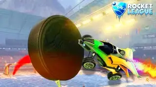 Scoring INSANE Goals on Snow Day in Rocket League!