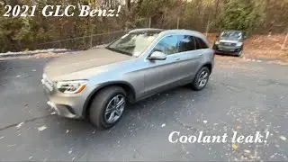 Автомобиль на аукционе! Тест-драйв Mercedes-Benz GLC 2021 года, обзор от первого лица, утечка охл...