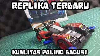 Merakit Tamiya Legend Tridager X Merk JIEPIN! [Mini 4WD] Mini 4wd