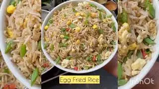 How to make quick egg fried Rice  🍲 ( Get Set Go )
