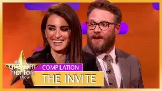 'The Invite' Stars Seth Rogen & Penelope Cruz On The Graham Norton Show