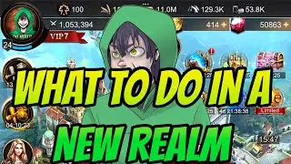 War and Order - What to focus on in a new realm
