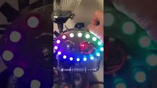 "UFO Smelter" Steampunk Lamp