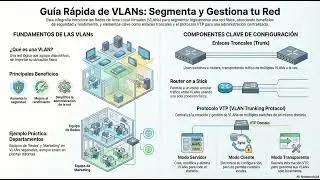 2025-26 PAR ASIR - Unidad 5 - Podcast Resumen 💻VLANs para segmentar y proteger el caos de la red