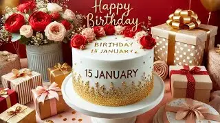 Happy Birthday 15 January| 15 January Birthday Wishes| Birthday status|Best Birthday Wishes 🎈🎂
