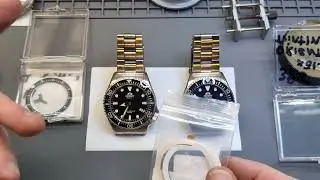 Вставка с сапфировой подсветкой для часов Orient Triton's Long Island Watch!!!