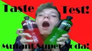 Mutant Super Soda Taste Test! | Original & Red Dawn