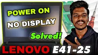 КОНЕЦ! ПОПРОБУЙТЕ ЭТИ 3 МЕТОДА &brvbar;&brvbar; Lenovo e4125 включается, дисплей не работает (Тамильский)