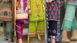 Beautiful Lawn Trouser Design||Trouser Design For Printed Shirt||2022||