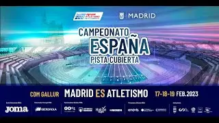 CAMPEONATO DE ESPA&Ntilde;A ABSOLUTO EN PISTA CUBIERTA (Madrid) MULTIPANTALLA