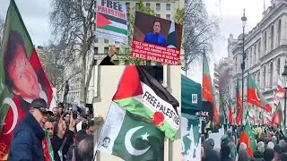 PTI London Protest / Thousands Imran Khan's Supporters Came Out In London UK 🇬🇧 