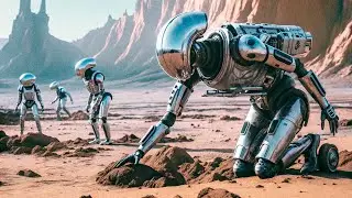 Im Jahr 2038 extrahieren Roboter Ressourcen auf fernen Planeten, und Konzerne kämpfen um die Galaxie