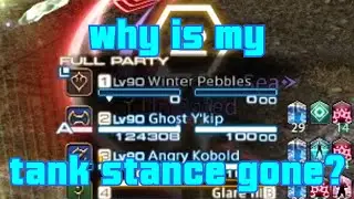 Tank stance issues | FFXIV