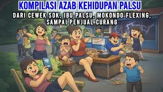 KOMPILASI AZAB KEHIDUPAN PALSU! DARI CEWEK SOK SAMPAI PENJUAL CURANG | 1 JAN TANPA JEDA