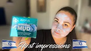 All the Way from the Dead Sea in Israel - Ahava Mineral Mud | First Impressions