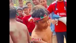 &ldquo;Village Banana Tree Climbing Challenge on the Occasion of Victory Day.&rdquo;#funny #shorts #short #fyp 