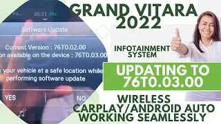 How to Update Maruti Suzuki Grand Vitara Infotainment System || DIY Complete How to Tutorial