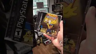 The issue with The Simpsons Wrestling video game for the PS1