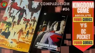 KINGDOM COME Versión ABSOLUTE PANINI VS DC POCKET PANINI México La comparación #54