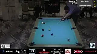 Mike Davis vs Bobby Emmons - 10 Ball - Race to 7
